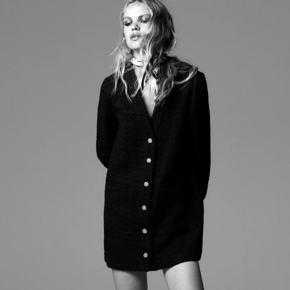 Zara JACKET DRESS! Very thick material and very stylish. NWOT